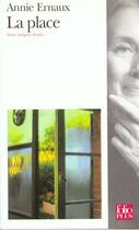 Couverture du livre « La place » de Annie Ernaux aux éditions Gallimard