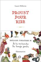 Couverture du livre « Proust pour rire ; bréviaire jubilatoire de 