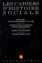 Couverture du livre « Cahiers d'histoire sociale n.18 » de  aux éditions Albin Michel