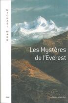 Couverture du livre « Les mystères de l'Everest » de Ward Nick aux éditions Editions Du Mont-blanc