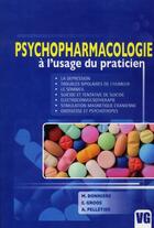 Couverture du livre « Psychopharmacologie à l'usage du praticien » de  aux éditions Vernazobres Grego