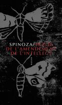 Couverture du livre « Traité de l'amendement de l'intellect » de Baruch Spinoza aux éditions Allia