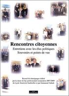 Couverture du livre « Rencontres citoyennes » de Subiali Emmanue aux éditions Do Bentzinger