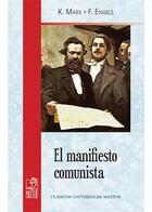 Couverture du livre « El manifiesto comunista » de Karl Marx aux éditions Maxtor