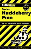 Couverture du livre « CliffsNotes on Twain's The Adventures of Huckleberry Finn » de Bruce Robert aux éditions Houghton Mifflin Harcourt