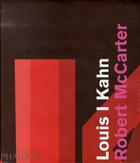 Couverture du livre « Louis I. kahn » de Robert Mccarter aux éditions Phaidon