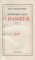 Couverture du livre « Memoires d'un chasseur » de Ivan Tourgueniev aux éditions Gallimard