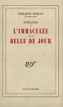 Couverture du livre « Theatre - vol01 » de Philippe Heriat aux éditions Gallimard (patrimoine Numerise)