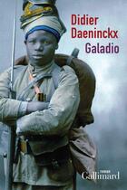 Couverture du livre « Galadio » de Didier Daeninckx aux éditions Gallimard