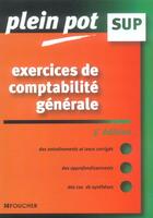 Couverture du livre « Exercices De Comptabilite Generale » de Eric Dumalanede aux éditions Foucher