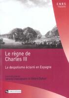 Couverture du livre « Regne de charles iii » de  aux éditions Cnrs