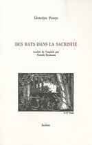 Couverture du livre « Des rats dans la sacristie » de Lllewelyn Powys aux éditions Isolato