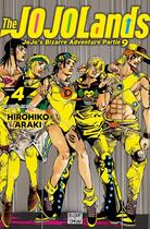 Couverture du livre « Jojo's bizarre adventure - saison 9 ; Jojolands Tome 4 » de Hirohiko Araki aux éditions Delcourt