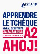 Couverture du livre « Apprendre le tcheque niveau a2 » de Smilauer Ivan aux éditions Assimil