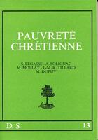 Couverture du livre « Pauvreté chrétienne » de  aux éditions Beauchesne