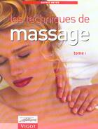 Couverture du livre « Les techniques de massage t.1 » de Meyer aux éditions Vigot