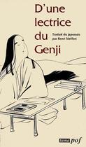 Couverture du livre « D'Une Lectrice Du Genji » de  aux éditions Pof