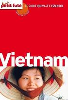 Couverture du livre « GUIDE PETIT FUTE ; CARNETS DE VOYAGE : Vietnam » de Collectif Petit Fute aux éditions Petit Fute