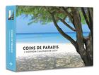 Couverture du livre « L'agenda-calendrier coins de paradis (édition 2019) » de  aux éditions Hugo Image