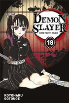 Couverture du livre « Demon slayer t.18 » de Koyoharu Gotoge aux éditions Panini