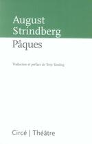 Couverture du livre « Pâques » de August Strindberg aux éditions Circe