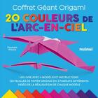 Couverture du livre « Géant origami : 20 couleurs de l'arc-en-ciel » de Pasquale D'Auria aux éditions Nuinui