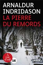 Couverture du livre « La pierre du remords » de Arnaldur Indridason aux éditions A Vue D'oeil