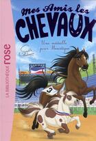 Couverture du livre « Mes amis les chevaux t.37 : une médaille pour Moustique » de Sophie Thalmann aux éditions Hachette Jeunesse