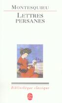 Couverture du livre « Lettres persanes » de Montesquieu aux éditions Le Livre De Poche