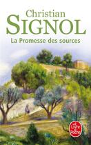 Couverture du livre « La promesse des sources » de Christian Signol aux éditions Le Livre De Poche