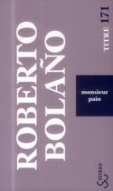 Couverture du livre « Monsieur Pain » de Roberto Bolano aux éditions Christian Bourgois