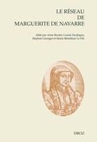 Couverture du livre « Le reseau de marguerite de navarre » de Stephan Geonget aux éditions Droz