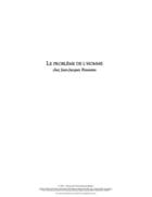 Couverture du livre « Le problème de l'homme chez Jean-Jacques Rousseau » de Nguyen De Vinh aux éditions Presses De L'universite Du Quebec