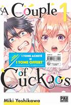 Couverture du livre « A couple of cuckoos Tome 1 » de Miki Yoshikawa aux éditions Pika