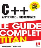 Couverture du livre « C++ ; apprendre et programmer » de Yannick Gerometta et Julien Le Corre aux éditions Ma