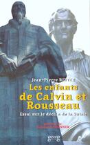 Couverture du livre « Les enfants de calvin et rousseau » de Ritter/J P aux éditions Georg