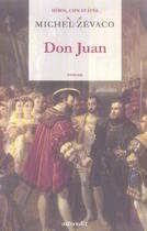 Couverture du livre « Don juan » de Michel Zevaco aux éditions Alteredit