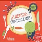 Couverture du livre « Les monstres s'invitent à table ! » de Agnese Baruzzi aux éditions White Star Kids