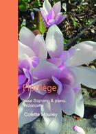 Couverture du livre « Florilège » de Colette Mourey aux éditions Bookelis