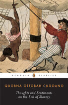 Couverture du livre « Thoughts And Sentiments On The Evil Of Slavery And Other Writings » de Cuqoano Qudona Ottab aux éditions Adult Pbs