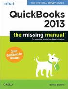 Couverture du livre « QuickBooks 2013: The Missing Manual » de Bonnie Biafore aux éditions O'reilly Media