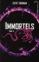 Couverture du livre « Immortels t.2 ; la traque » de Cate Tiernan aux éditions Black Moon