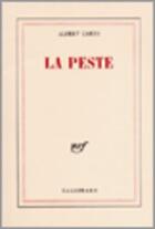 Couverture du livre « La peste » de Albert Camus aux éditions Gallimard