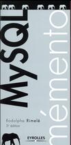 Couverture du livre « MySQL (5e édition) » de Rodolphe Rimele aux éditions Eyrolles