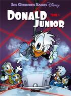 Couverture du livre « Donald junior t.1 » de  aux éditions Glenat