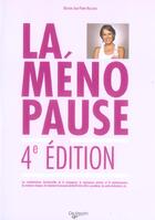 Couverture du livre « 4e edt la menopause » de Naccache Jean-Pierre aux éditions De Vecchi