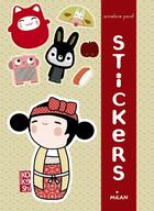 Couverture du livre « Kokeshi ; mes stickers » de  aux éditions Milan