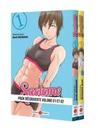 Couverture du livre « Saotome : love & boxing : Tome 1 et Tome 2 » de Naoki Mizuguchi aux éditions Bamboo