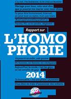 Couverture du livre « Rapport sur l'homophobie 2014 » de  aux éditions Sos Homophobie