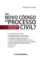 Couverture du livre « Um Novo Código de Processo Civil? » de Elizabeth Fernandez aux éditions Epagine